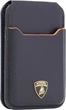 Magnetyczny portfel Lamborghini D1 Genuine Leather do telefonu Black/Orange with MagSafe (6955250214933) - obraz 2