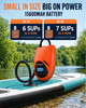 Аккумуляторный насос Tonsim для SUP-досок 20 PSI, 15000 мА·ч, 350 л/мин, 4 режима, автостоп, 12 В, 7 насадок - изображение 4
