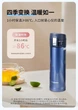 Термопляшка Zojirushi з кнопкою 360 мл Deep Blue (KZ36) - зображення 3
