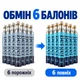 Обмен баллона Berger Резьбовой CO2 425 г 6 шт (EX-CYL-SCR-425-6) - изображение 1