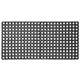 Wycieraczka gumowa KADAX 50 × 100 cm czarna (5906638303191) - obraz 1