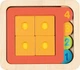 Puzzle drewniane warstwowe Goki Kształty i cyfry 15 elementów (5220252) - obraz 1