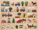 Puzzle drewniane z uchwytami Playwood Farma ekstra duży 32 elementy (2490434) - obraz 1