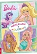 Kolorowanka z naklejkami Ameet Barbie Naklejam i Koloruje! (9788325341503) - obraz 1