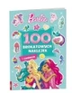 Ksiazka z zadaniami i naklejkami Ameet Barbie Dreamtopia 100 brokatowych naklejek (9788325341619) - obraz 1