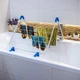 Підлогова сушарка для білизни KADAX Sava 3 в 1, 18 м, складана, синя (5903699457269) - зображення 3