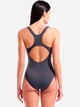 Купальник слитный женский Arena Swimsuit Control Pro Back Soli 011710-550 Серый/Черный (3468337897064) - изображение 2