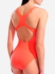 Купальник слитный женский Arena Swimsuit Control Pro Back Soli 011710-530 Коралловый/Черный (3468337896982) - изображение 5