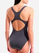 Купальник слитный женский Arena Swimsuit Control Pro Back Soli 011710-550 Серый/Черный (3468337897064) - изображение 5