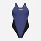 Купальник суцільний жіночий Arena Team Swimsuit Swim Tech Solid 004763-851 Темно-синій/Чорний (3468337873433) - зображення 7