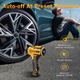 Автомобильный компрессор HJH 150 PSI, аккумуляторный USB-насос для шин авто, мотоцикла и велосипеда с LED-подсветкой - изображение 3