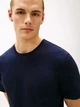 Набор футболок нательных мужских хлопковых Tommy Hilfiger 352523569 M 3 шт Темно-синий/Красный/Голубой (1163326724) - изображение 7
