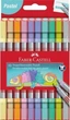 Zestaw dwustronnych flamastrów Faber-Castell Felt-Tip Pastel 10 kolorów 151112 (4005401511120) - obraz 1