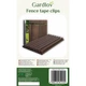 Клипсы для ленты забора Gardlov 20 шт Brown (5900779951259) - изображение 2