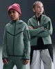 Светр дитячий Nike Tech Fleece Full-Zip M зріст 140 см Зелений HV5867-364 - зображення 1