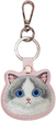 Etui-brelok Nimmy do AirTag Big Eyed Pet 2.0 Cat Pink (6971080318641) - obraz 1