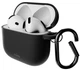 Чохол Puro Cover ICON для AirPods 4 силіконовий Чорний (PUAPC4ICONBLK) (8018417534683) - зображення 3