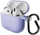 Чохол Puro Cover Icon для AirPods 4 силіконовий Лавандово-блакитний (PUAPC4ICONPINK17) (8018417534690) - зображення 3