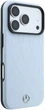 Чохол для смартфона Apple iPhone 17 Pro Max / 18 Pro Max Mercedes Leather with Crossed Lines Anthracite MagSafe Blue (Mer008912) - зображення 4