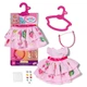 Ubranko dla lalki Baby born Sukienka Pinplay 43 cm (4001167837269) - obraz 1