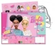 Szkicownik blok do rysowania GIM Mattel Barbie Happy 40 kartek z naklejkami i szablonami (5204549160071) - obraz 1