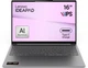 Ноутбук Lenovo IdeaPad Slim 5 16AHP11 (83S4002GRA) Luna Grey / 16" IPS WUXGA / AMD Ryzen 7 260 / RAM 16 ГБ / SSD 1 ТБ / Подсветка клавиатуры / Зарядка по USB - изображение 1
