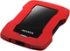 Dysk Twardy ADATA Durable HD330 2TB AHD330-2TU31-CRD 2.5" USB 3.1 Zewnętrzny Czerwony - obraz 3