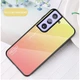Защитный чехол Deexe Gradient Color для Samsung Galaxy S21 - Yellow / Pink - изображение 2