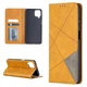 Чохол UniCase Geometric Pattern для Samsung Galaxy A12 (A125) / A12 Nacho (A127) / M12 (M127) - Brown - зображення 1