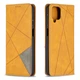 Чохол UniCase Geometric Pattern для Samsung Galaxy A12 (A125) / A12 Nacho (A127) / M12 (M127) - Brown - зображення 2