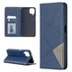 Чехол-книжка с кармашками UniCase Geometric Pattern для Samsung Galaxy A12 (A125) / A12 Nacho (A127) / M12 (M127) - Blue - изображение 1