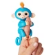 Интерактивная ручная обезьянка Wow Wee Fingerlings Синяя - изображение 1