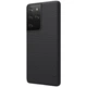 Пластиковий чохол NILLKIN Frosted Shield для Samsung Galaxy S21 Ultra - Black - зображення 4
