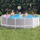 Круглый каркасный бассейн Intex 26726 (457 x 122 см) Prism Frame Pool - изображение 2
