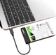 Адаптер Maiwo USB3.1 GEN 2 Type-C - SATA III для SSD/HDD SATA 2.5" (K105AG2 black) - изображение 4
