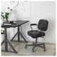 Компьютерное кресло IKEA ALEFJÄLL Glose черное 703.674.58 - изображение 8