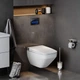 Унитаз подвесной AM.PM Inspire V2.0 безободковый FlashClean с сиденьем-биде TouchReel CCC50A1700SC - изображение 2