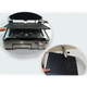 Электрический гриль Контактный DSP KB-1045 съемные пластины 1800 Вт нержавеющая сталь, антипригарное покрытие - изображение 10
