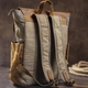 Рюкзак из натуральной кожи Vintage leather-20111 Черный - изображение 6