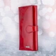 Кошелек женский кожаный Kafa RFID AE031 красный - изображение 4