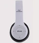Беспроводные блютуз наушники с радио и MP3 плеером FM Bluetooth UKC P47 белые - изображение 3