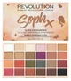 Палетка теней для век, 24 оттенка Makeup Revolution Soph X Eyeshadow Palette 26гр (5057566008488) - изображение 1