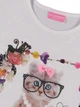 Футболка LC Waikiki 110 см Біла (T-shirt girl -083-1) - зображення 2