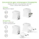 Сетевое зарядное устройство Intaleo TCA242 (2USB, 2.4A) White (1283126477492) - изображение 4