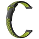 Ремешок для Amazfit BIP | Bip Lite | Bip U / Pro/ Mini | GTS | GTS 2 /3 | Gtr 42mm силиконовый перфорированный 20мм Черно-Салатовый BeWatch (1010116) - изображение 2