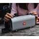 Портативная колонка T&G влагостойкая с ремнем для переноски Stereo BT Speakers Серая (TG-123-5727-02) - изображение 2