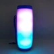 Портативная акустическая колонка T&G с LED-подсветкой и шнурком для переноски Bluetooth 10Вт Синяя (TG157stereo-04) - изображение 13