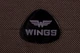 Валіза Wings 6802 велика на 4 колесах Коричнева (Vt00016) - зображення 5