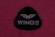 Чемодан Wings 6802 малый на 4 колесах Бордовый (Vt00024) - изображение 4