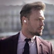 Блютуз гарнітура з зарядним кейсом HOCO E50 Wise mini. White - зображення 3